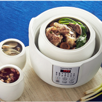 九阳 家用白瓷炖锅 18G1(2个炖盅)