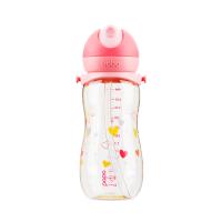 boboIBB1891-P绚彩便携吸管小金壶粉色400mL