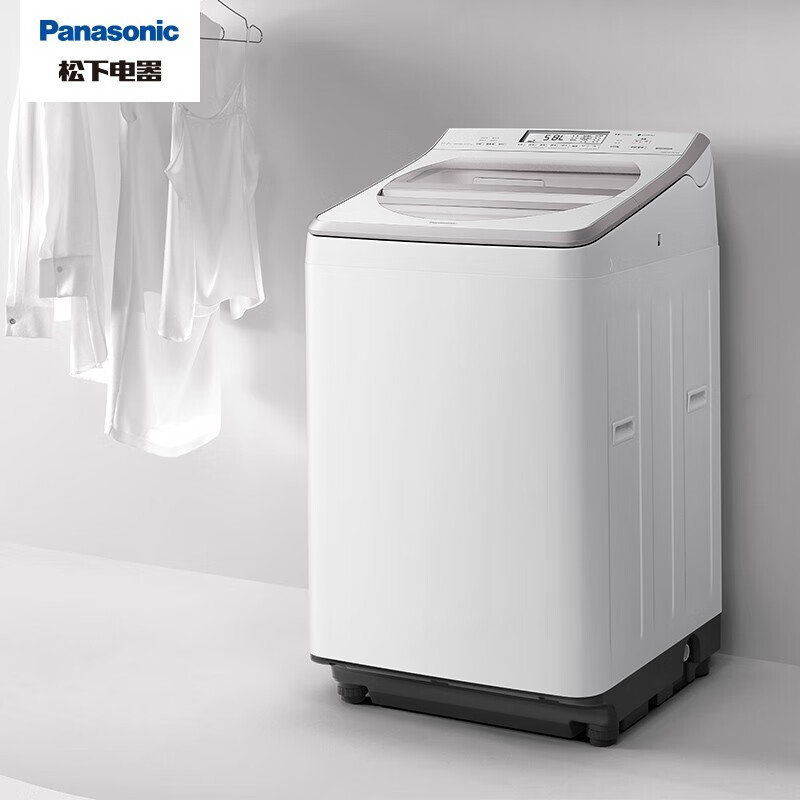 松下(Panasonic)FW120 11公斤大容量波轮洗衣机除菌洗烘护一体机纳诺怡免洗护衣泡沫净高清大图