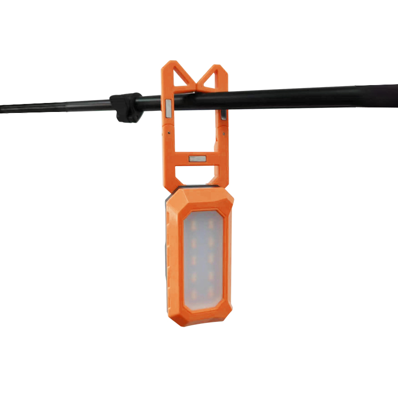 简鼎 JD7614 5W IP65 DC3.7V LED 折叠泛光灯(计价单位:盏) 橙色