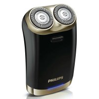 飞利浦（PHILIPS）电动剃须刀 HS199 USB充电式 浮动双刀头 旋转式胡须刀 无水洗 自动研磨