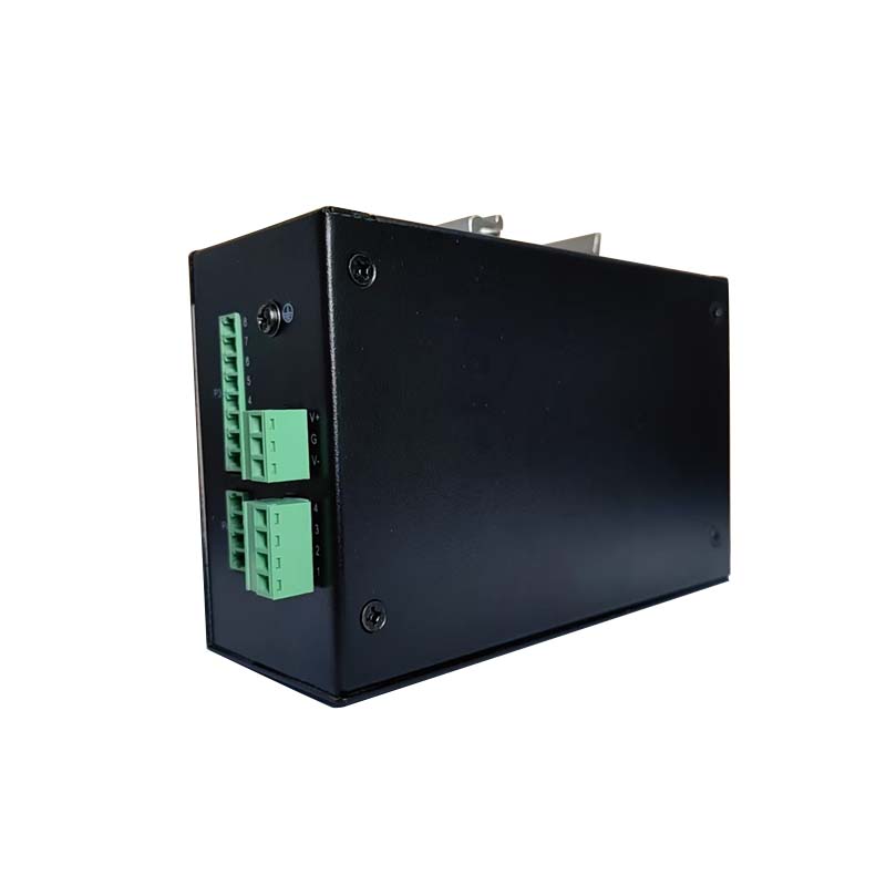 华科亿通 导轨式安防监控交换机 2SFP光口+8电口 (含光模块)HKET 2310高清大图