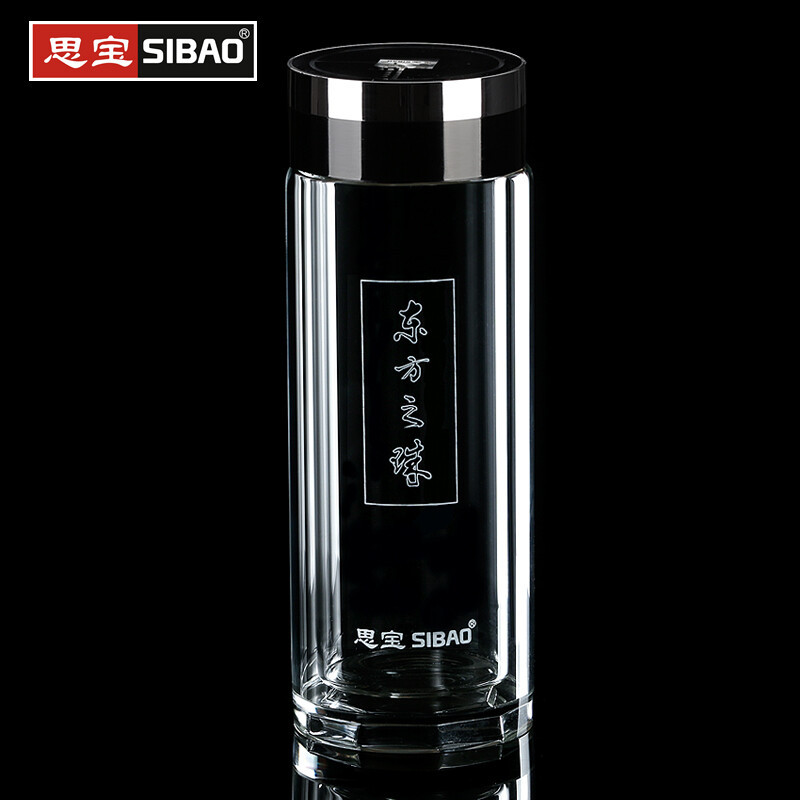 思宝(SIBAO)东方之珠玻璃杯2号460ml高清大图