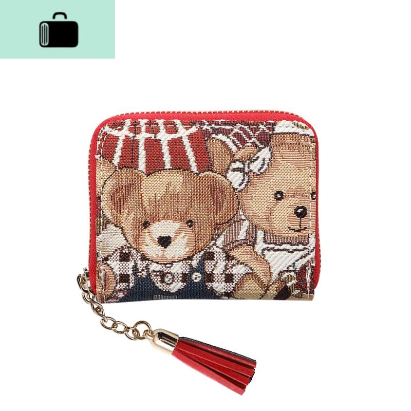 卡包女式韩版多卡位小巧大容量卡夹拉链钱包信用卡套卡片包薄NEW LAKE高清大图