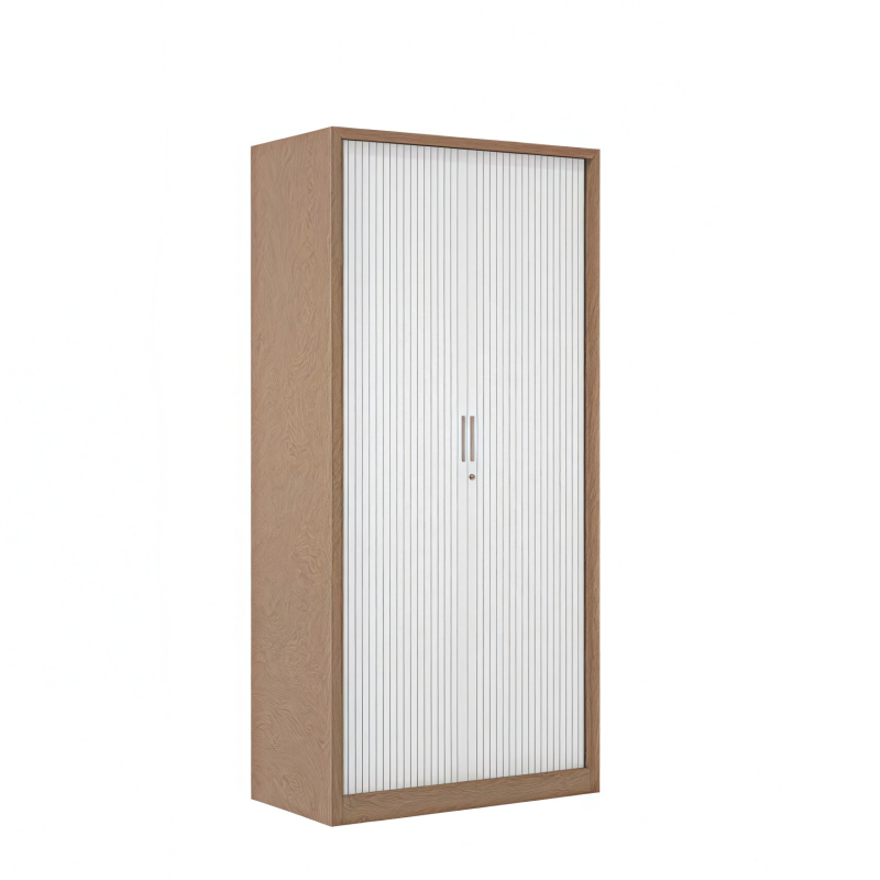 攸形推拉办公柜900*400*1850mm台高清大图