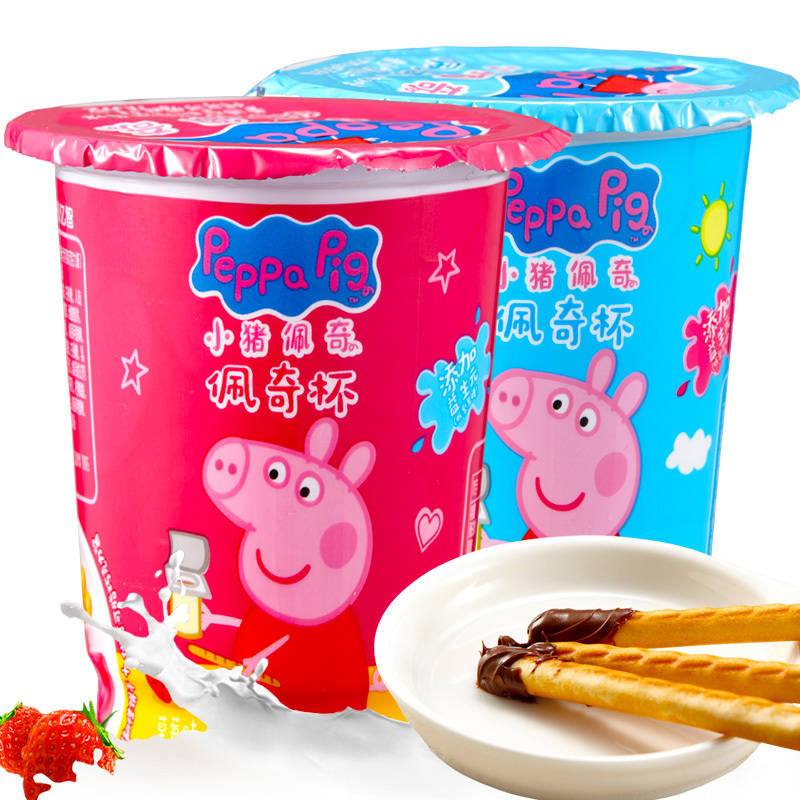 小猪佩奇佩奇杯(草莓味)25g*3（1284）
