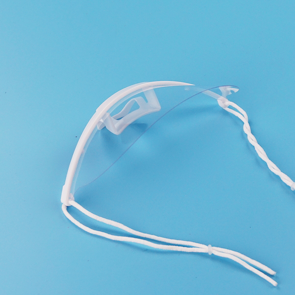 誉丰 YF-1004 微笑透明口罩10只/盒高清大图