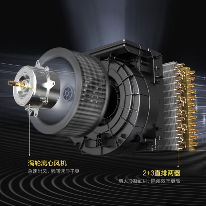 百科特奥DH-8150D管道除湿机高清大图
