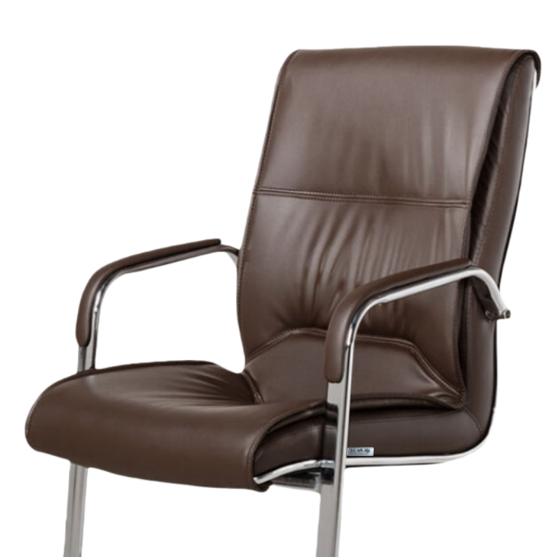 乐琪艺 弓形椅 皮质 把高清大图