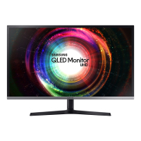 三星(SAMSUNG)32英寸 4K/UHD高分 QLED量子点 液晶电脑显显示器U32H850UMC