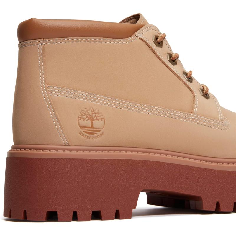 Timberland/添柏岚防水保暖登山鞋加厚防滑女款舒适徒步靴高清大图