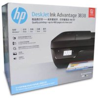 惠普（HP）DeskJet 3838 惠省喷墨打印传真一体机 打印 复印 扫描 传真 （2648升级新品）