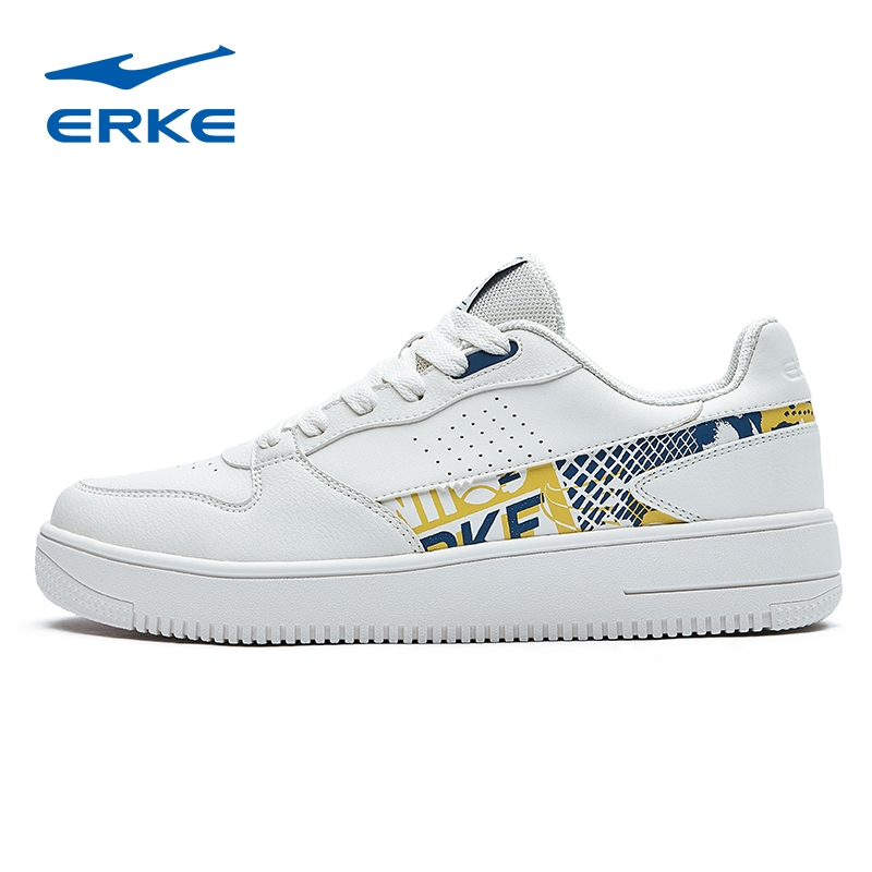 鸿星尔克板鞋男鞋2022夏季新款男士鞋子休闲鞋潮滑板小白鞋运动鞋