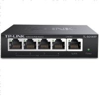 TP-LINK TL-SG1005P 4口5口全千兆POE网络交换机网线供电48V无线AP监控电脑办公tplink