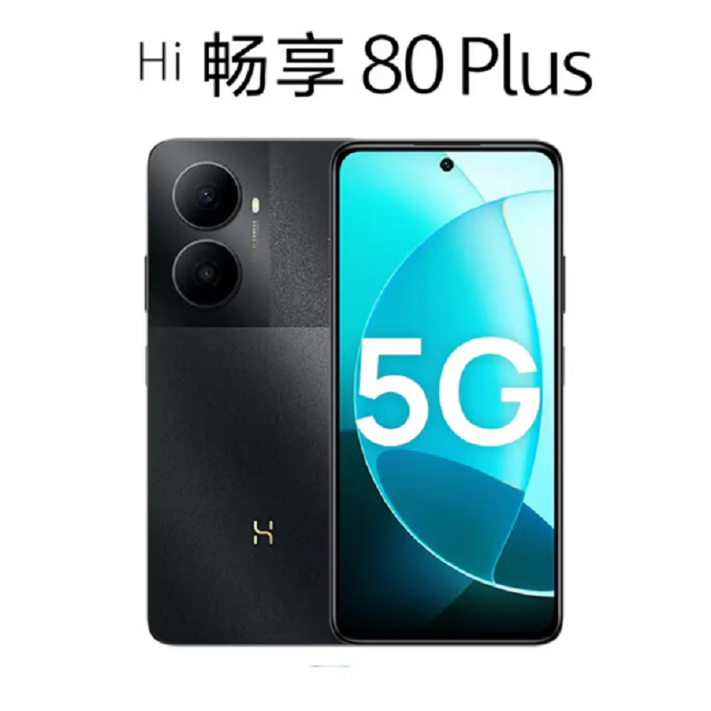 WIKO Hi畅享80 Plus 12GB+256GB 5G鸿蒙 幻夜黑 骁龙4 Gen2 40W快充 6620mAh电池 智能手机 Hi 畅享80高清大图