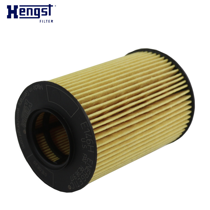 汉格斯特(hengst)机油格滤清器纸芯.原配E146H D108适用于奔驰A160/A180奔驰B200