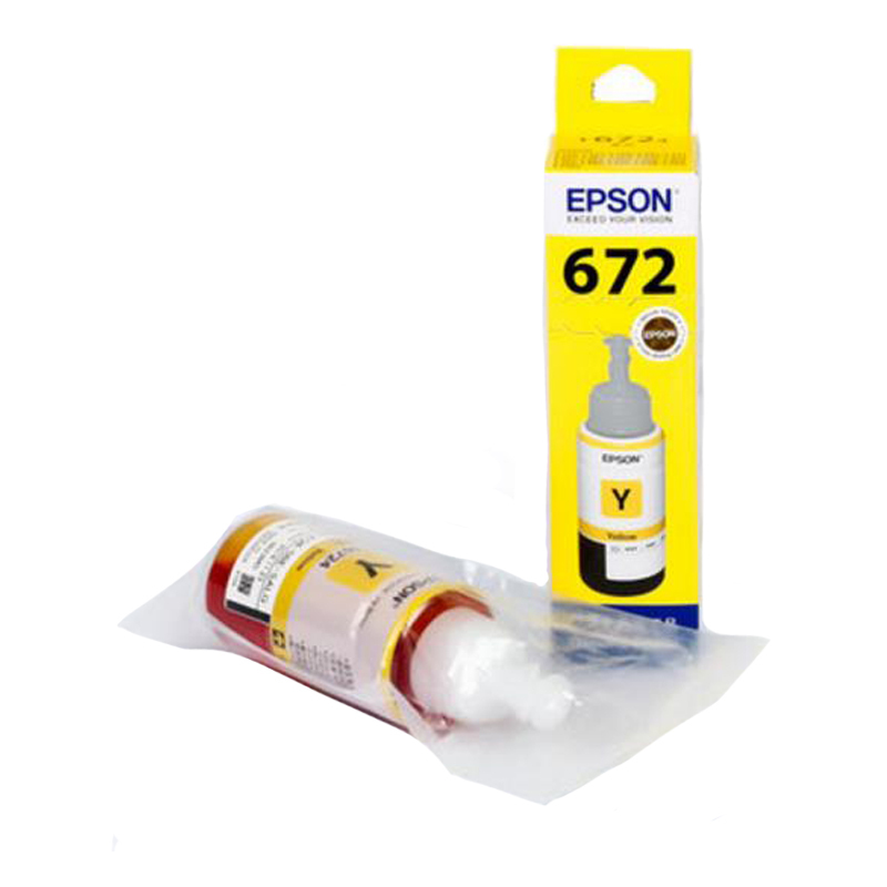 爱普生(EPSON) T6724 黄色原装墨水 单个装高清大图