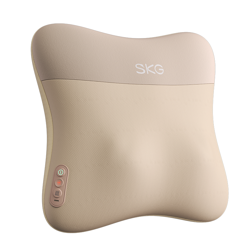 SKG 腰部按摩器 热敷靠垫电源电压5V/10W V5系列1代 卡其色 / 台高清大图