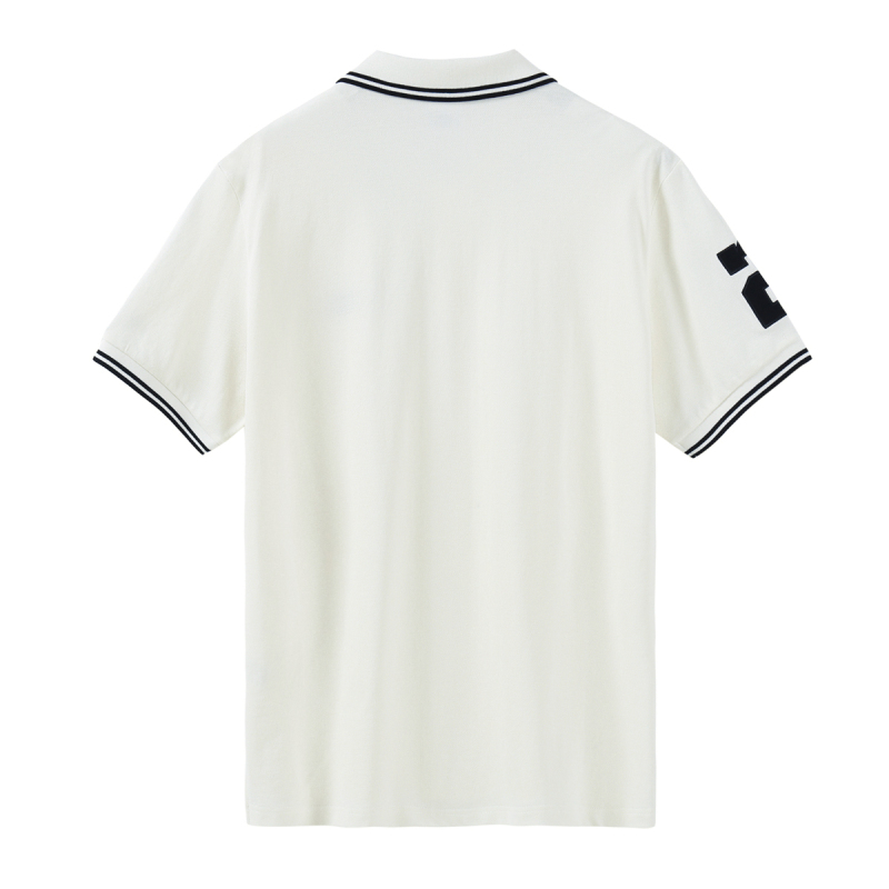 Champion 男士时尚休闲小C-LOGO经典夏装港风潮短袖运动POLO衫 C3-P342
