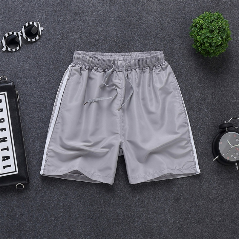 二分裤男短裤夏季新款社会小伙速干裤青年男士沙滩裤紧身三分短裤视频
