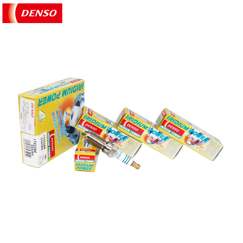 电装(DENSO)单铱金火花塞ITV22适用于致胜2.0T/翼虎/锐界/沃尔沃S60V40/捷豹/揽胜(单支装)