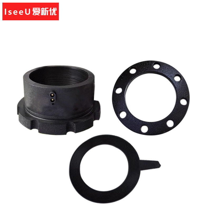 爱新优 PE电熔法兰盘接头 75mm(套)高清大图