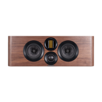 Wharfedale/乐富豪 EVO4.C 两分频双路高保真发烧无源中置音箱 家用音响 AV音箱 (胡桃木色)