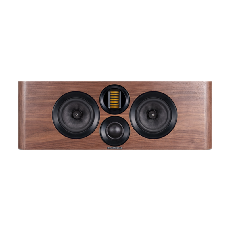 Wharfedale/乐富豪 EVO4.C 两分频双路高保真发烧无源中置音箱 家用音响 AV音箱 (胡桃木色)