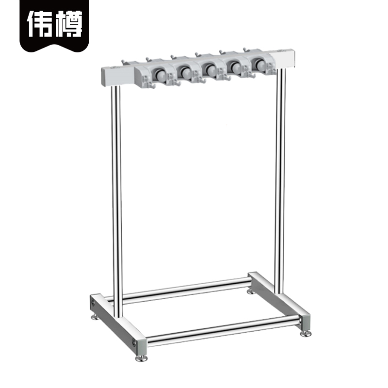 伟樽拖把架双排10拖24钩67*50*122cm个