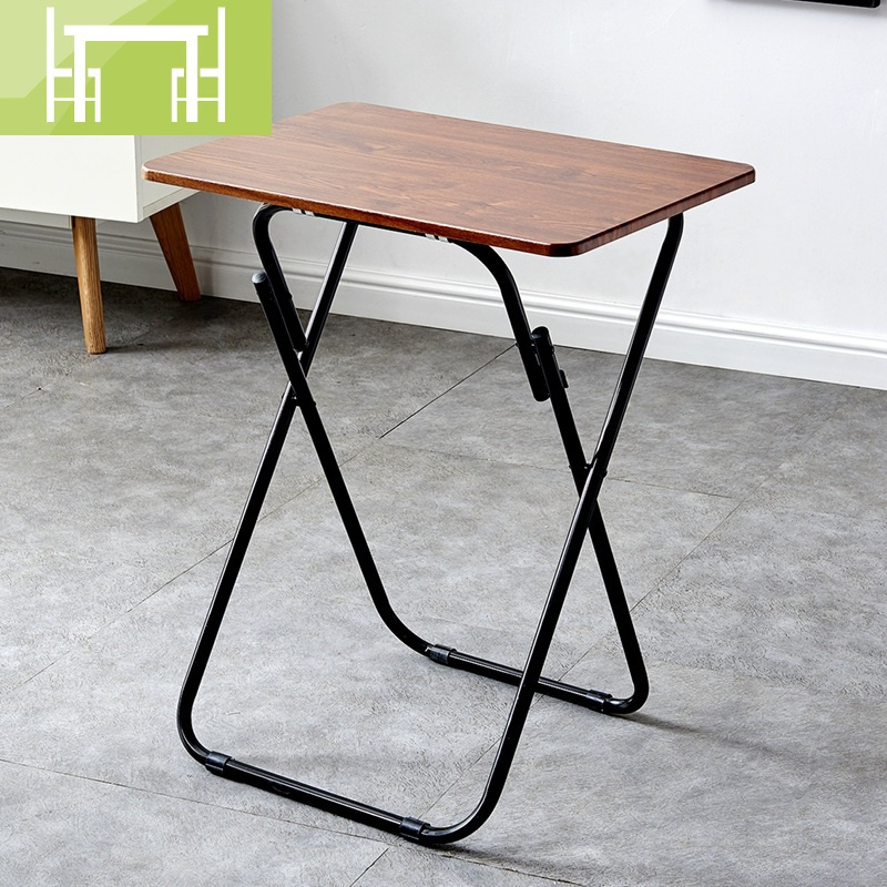 逸家伴侣简易折叠小桌子家用学习书桌单人吃饭餐桌便携式电脑桌简约
