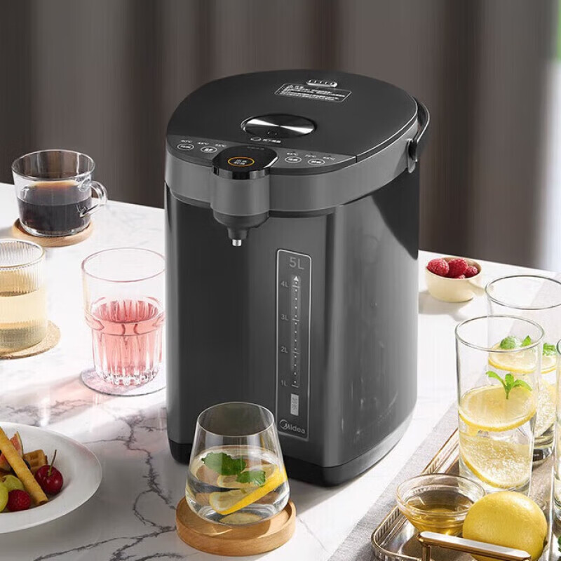 美的(Midea)电热水瓶不锈钢电热水壶大容量电热水瓶316L不锈钢内胆多段温控电水壶 MK-SP50C505BPro高清大图