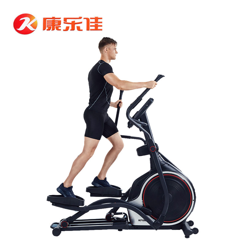 康乐佳K8745T/TP商用椭圆机前置飞轮太空漫步机高清大图