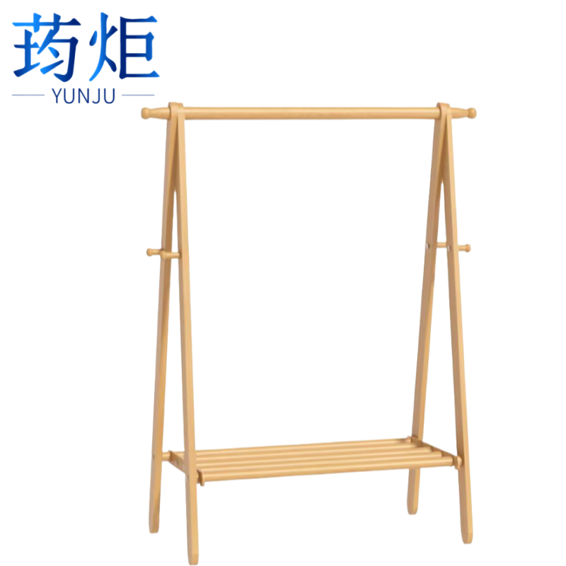 荺炬 衣帽架 原木色120cm 个