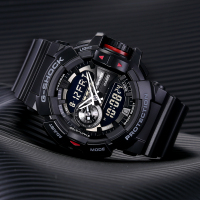 西欧(CASIO)手表 G-SHOCK系列直感操作旋转表冠大表盘运动防水男表