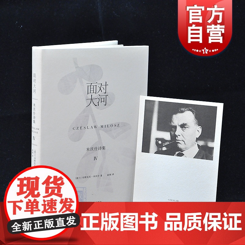 面对大河 米沃什诗集Ⅳ 切斯瓦夫米沃什著 赵刚译 陆智昌设计 上海译文出版社高清大图
