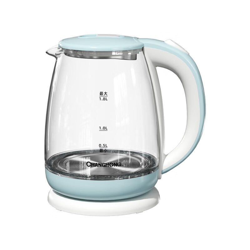 长虹changhong玻璃电热水壶18l大容量大功率烧水壶drsh18a02
