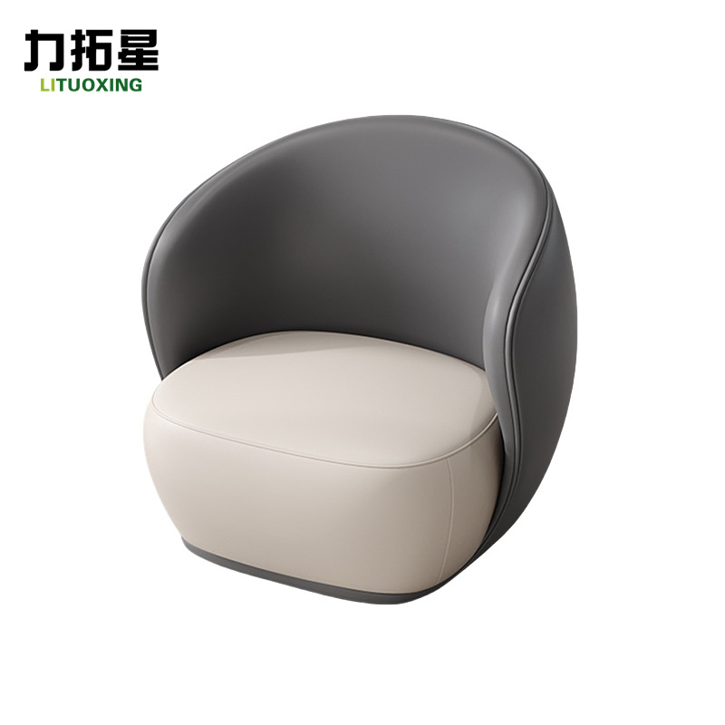 力拓星 皮艺沙发 单人 张高清大图