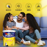 多乐士(Dulux)致悦抗污无添加内墙乳胶漆 油漆涂料 墙面漆A745 18L