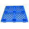 冰禹 九脚塑料托盘 BY-175 HDPE全新料 蓝色 1200*1200*150mm 1个