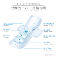 倍舒特卫生巾透气超吸收棉柔日夜用组合套装