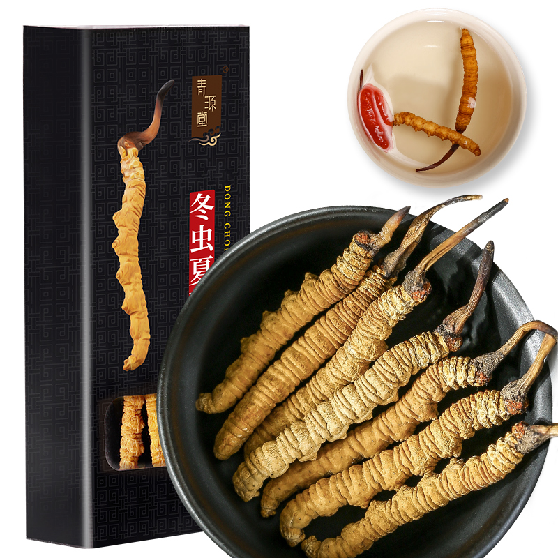 青源堂牌 冬虫夏草 虫草 5条/g高清大图