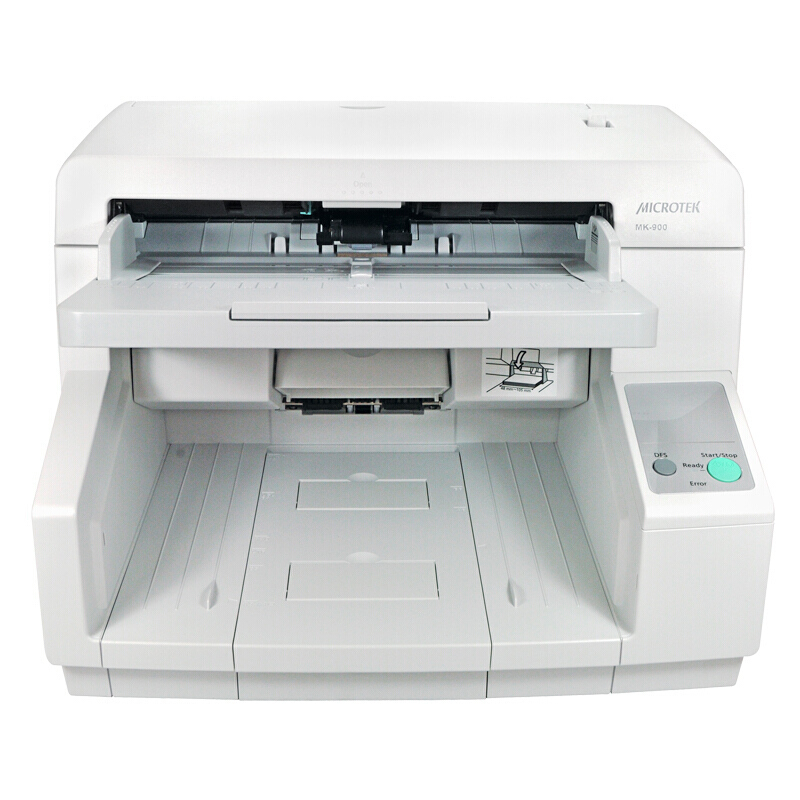 中晶 (MICROTEK)MK-900 CCD双面高速扫描仪 A3多功能自动进纸高清文档照片生产