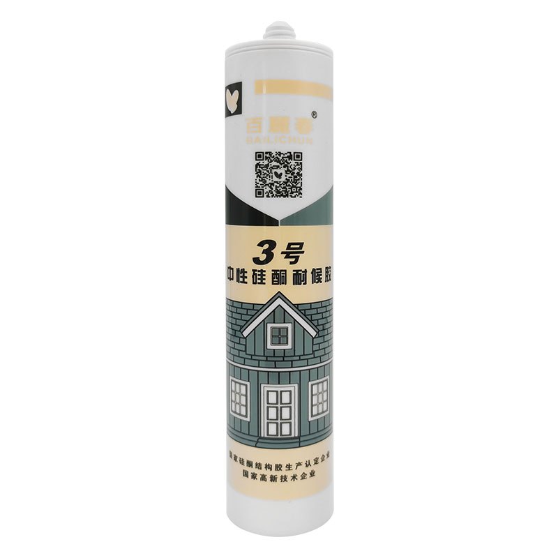 百丽春3号中性硅酮密封胶透明色 280ML