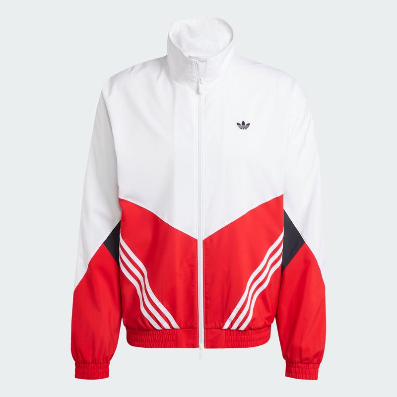 阿迪达斯(adidas)男款运动夹克轻薄防风透气跑步训练户外休闲套装高清大图