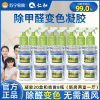 仁和除甲醛凝胶喷雾清除剂新房用去除喷雾强力型去异味凝胶家具油漆神器车用915