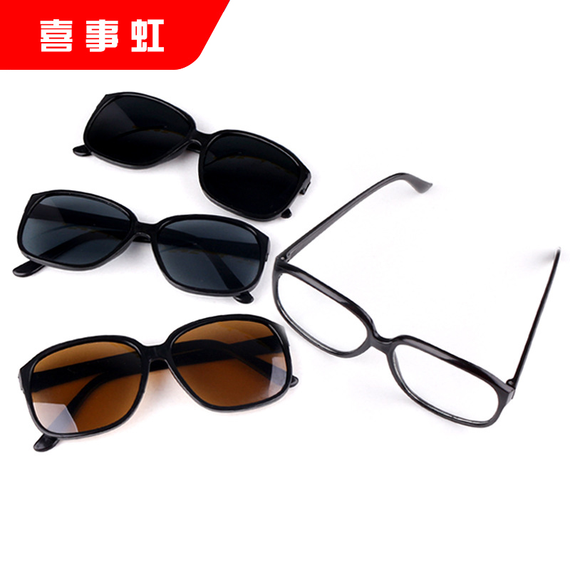 喜事虹 防护眼镜 四色款日常防护眼镜(默认黑色) 868 个高清大图