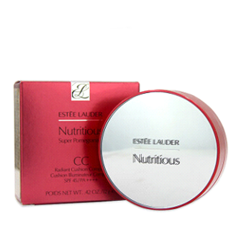 雅诗兰黛(Estee Lauder)鲜活亮采气垫修颜乳#01 12g 红石榴气垫遮瑕CC霜 SPF45/PA++++