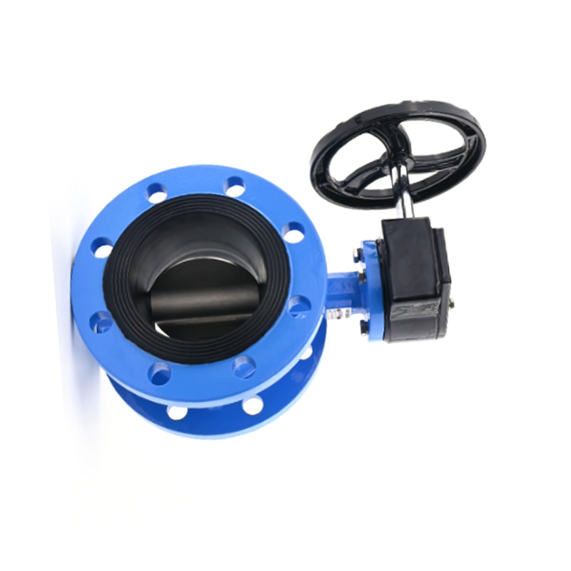 云型巨 涡轮法兰蝶阀 D341X-16/DN125 个高清大图