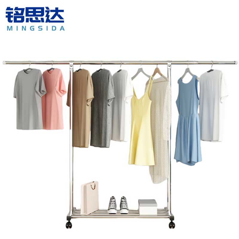 铭 思达 晾衣杆晾衣架晾衣架可伸缩晾衣架高清大图