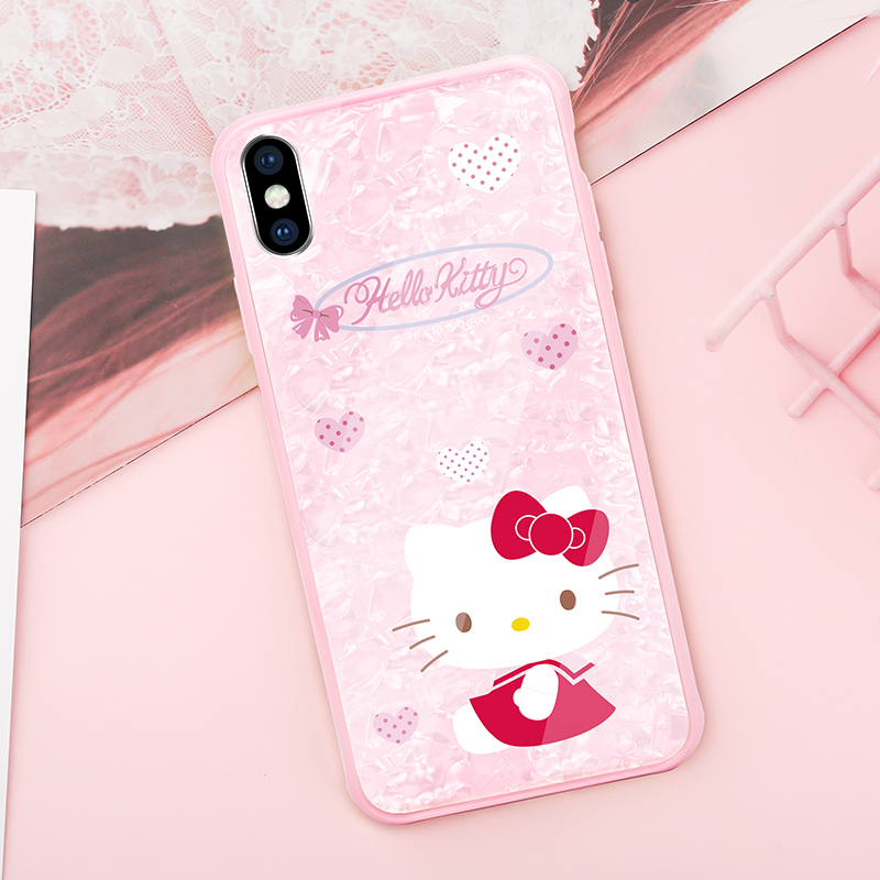HelloKitty 凯蒂猫 iphoneXS MAX 6.5 手机保护壳 海韵系列-心爱凯蒂